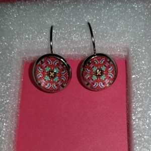 Boho leverback clip leverbacks